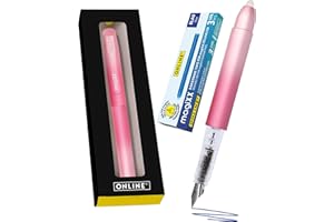 Online stylo plume magiXX Sweet Love| 4 x cartouches magiXX (encre bleue) inclus pour écrire, effaçer et corriger en un seul geste| cadeau pour l' école et l' université
