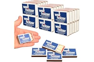 jameitop® Streichhölzer 39 X WELTHÖLZER Streichholzschachteln Zündholzschachtel Zündhölzer 1400 Stück Sicherheitszündhölzer, 41mm