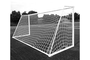 Hominas Rete da Calcio 3x2 m Rete di Sostituzione della Porta da Calcio in Fibra di Polipropilene Facile Installazione per Allenamento di Partite Sportive