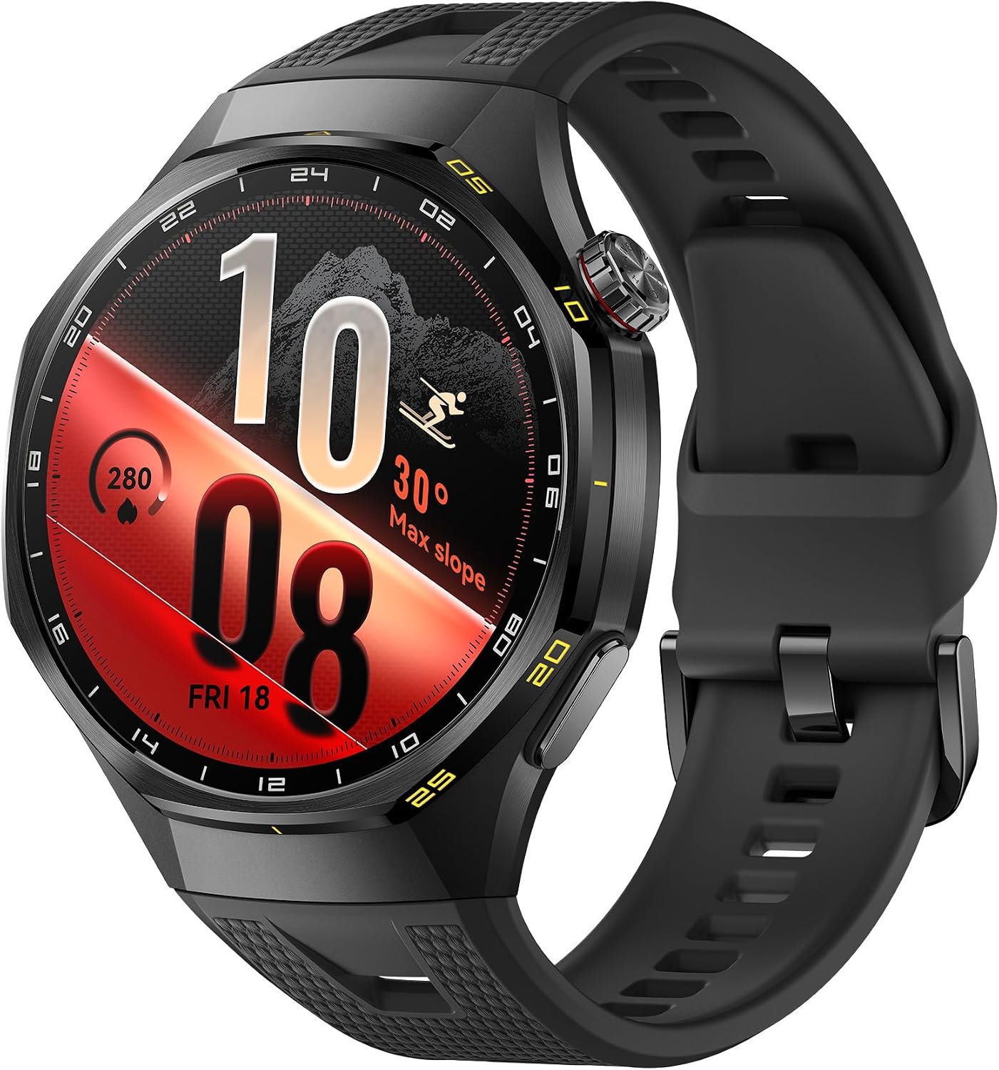 HUAWEI Watch GT 7 Pro Smartwatch, Titanlegierung, EKG, GPS, 46 mm, Schwarz | Nanotech Keramik, Sportanalyse für Radfahren & Skifahren, Gesundheitsmonitoring für bis zu 21 Tage