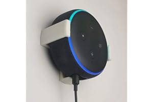 JABTEK Echo Dot 3Rd Generation Wall Bracket 3 Leg. White