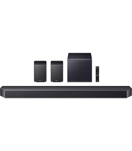 Soundbar ULTIMEA Poseidon D80 7.1 Canali Con Dolby Atmos, Subwoofer Wireless 6.5″ E 4 Altoparlanti Surround – 460W, App E HDMI EARC - 3