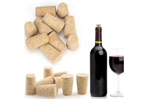 Fizdoqg Korken 30 Stück Weinkorken Korken zum Basteln Natur Weinkorken zum Basteln ideal zum Basteln Dekorieren DIY