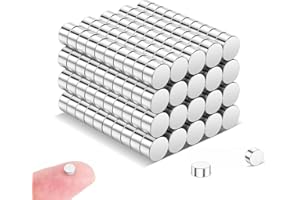 VEEU WATELL 40 Pcs Magnets, 4x2mm Magnets For Whiteboard Magnets, Strong Magnet For Office and Home, Fridge Magnets, small magnets Perfect for tools magnet fishing, Magnets strong