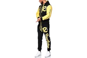 OneRedox Herren Trainingsanzug Jogginganzug Sportanzug Modell 3677