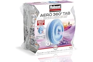 Rubson AERO 360º Recambios Jardín de Lavanda para deshumidificador, aromaterapia, neutralizador de olores ultraabsorbente, 1 unidad (450 g)