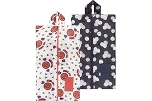FYY Juego de 2 bolsas para zapatos, impermeable, bolsa de almacenamiento portátil para zapatos, cremallera, funda de zapato, Motif de Fleurs, Organizador de equipaje