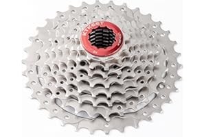 KTKEET Casete de 8 velocidades 11-30T/32T/34T/36T/40T/42T/46T piñón de bicicleta de montaña de 8 velocidades compatible con Shimano Ultegra xt Sunrace Sram