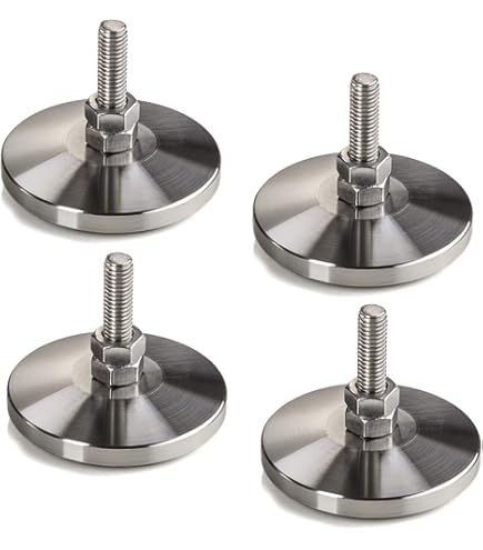 Ganter Normelemente | Aanslagbuffer   GN 352 30 15 M8 S 55 | met schroef | natuurlijk rubber | 10 stuks, zwart