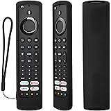 Custodia Protettiva per JVC/Bush/Toshiba/Xiaomi Fire TV Telecomando, YiBiChin Custodia Remota in Silicone Antiurto Impermeabi
