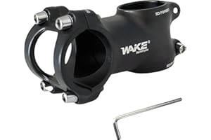 Trkimal 31.8 - Potencia de manillar de bicicleta de 35 mm/45 mm/60 mm/70 mm/80 mm/90 mm/100 mm, 7 grados de manillar para bicicleta de carretera, bicicleta de montaña, MTB, BMX, ciclismo, bicicleta