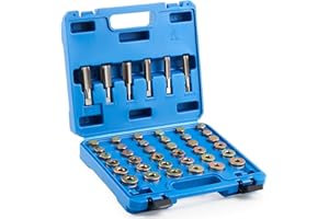 Orion Motor Tech 150 Pezzi Kit Riparazione Filettatura per Coppa dell'Olio M13 M15 M17 M20 M22 Kit Riparazione Filetti del Tappo di Scarico dell'Olio con Rondelle Rubinetti Filettati Tappi di Scarico