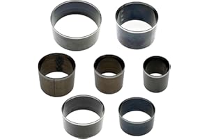 JMZLLRX 7 PCS Matrices de Coupe en Cuir, Emportes Pièces Découpe Cuir Poinçon à Main Découpeur Bricolage pour Maroquinerie Artisanat DIY