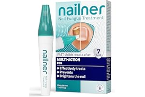 Nailner Fungal Nail Treatment Pen 4 ml - Extra Strong Anti Fungal Nail Treatment for Toenails - 2 in 1 Treat & Prevent Toe Nail Fungus - Antifungal Nail Infection - Clinically Tested & Fast Results