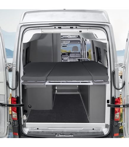 Lenzuolo Con Angoli Per VW T6.1 California - Sostitutivo Per Letto Posteriore E Tetto Pop-Up, 20% Spandex, 40% Nylon, 40% Cotone
