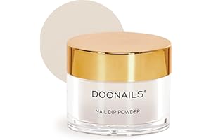 ‎DOONAILS Doonails – Dipping Powder Farbe Coconut – Langanhaltendes Dip Pulver für professionelle Maniküre zu Hause – Tierversuchsfrei & allergikerfreundlich – 3+ Wochen halt – Bis zu 30 Anwendungen