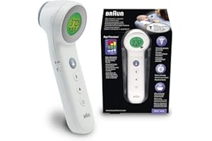 Braun BNT400EE No Touch + Touch Thermomètre avec précision d'âge