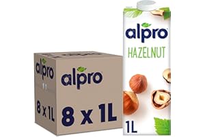 Alpro Lait de noisette 1 L (lot de 8)