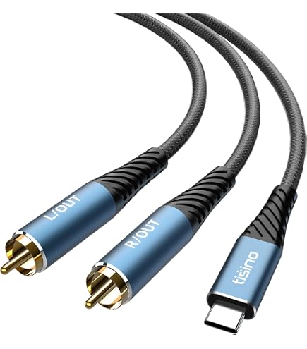 Cavo Audio USB-C A RCA Dalimee – Connessione Stereo Per IPhone, IPad, Mac E Android, Intrecciato E Resistente
