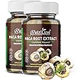 Nutriluxe Maca Root Extract Capsules | 2 Bottles x 500mg x 90 Caps (180caps) | Energy and Strength booster | Increase immunity and timing | FDA ISO GMP Certified