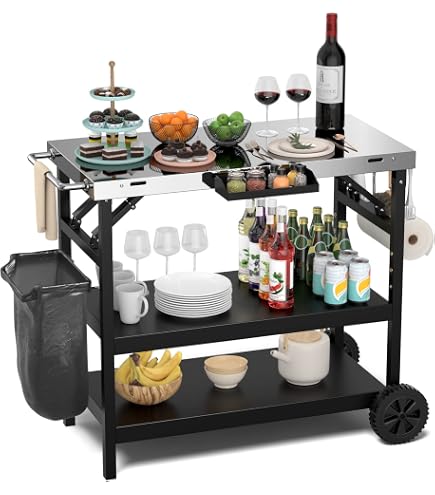 Housse Barbecue Housse De Table D'Appoint Keter BBQ Unity XL