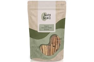 Ekologiska Ceylon kanelstavar – certifierade ekologiska av Busy Beans Organic (50 g)