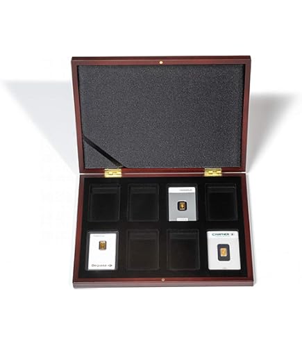 goldbarren aufbewahrung Etui für in Blisterverpackung (86 x 54 mm) – Schwarze Aufbewahrungsbox mit formfester Einlage, Elegante Geschenkverpackung für Sammler und Edelmetall-Investoren Spielzeug Category:Fahrräder 20 Zoll bis 24 Zoll_15 kg Variante:mit 15mm Flockschaum Samt schwarz Wxnnx Runder Couchtisch mit