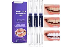 LURELUXE 3 Stück Zahnaufhellung Bleaching Stift, Teeth Whitening Essence Pen, Aufhellendes Zahngesundheitsgel, Zahnaufhellung Stift Aufhellungsstift für Weiße Zähne, Schonend Zahnaufhellung zu Hause