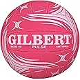 Gilbert Pulse Netball - Size 5 Pink and White