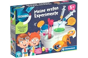 Clementoni Moje Pierwsze Eksperymenty Galileo Lab Zestaw Edukacyjny, Wielokolorowy, 7 x 35 x 26 cm