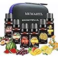 MUMAZYL Mango,Watermelon,Passion Fruit,Cherry,Lime,Freesia Essential Oil Sets Organic Plant Natural Pure Grade Oils for Diffuser,Cleaning,Home,Massage,Aromatic,Perfumes,Skin 6 Pack x 10ML…