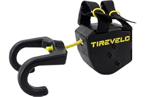 TIRE-VELO TIRE VELO – Cuerda de Remolque Bicicleta Sistema de Remolque Retráctil para Bicicleta Niños y Adultos – Cuerda Elástica de Tracción MTB & E-Bike – Tecnología Cero Tirones – Instalación 30 Segundos