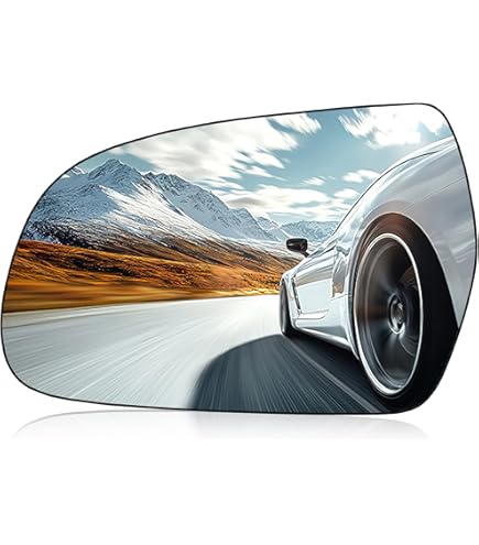 Right Side Mirror Glass For 2007-2012 Nissan Altima - Passenger RH Convex 638904
