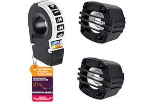AICHILRA Altoparlante moto Manubrio, Sistemi audio stерео con radio FM e controllo Bluetooth, gambe completa étanche 12V VTT