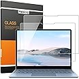 MEGOO [2 pack Glass Screen Protector for Surface Laptop Go 3 12.4" 2023 Released, 9H Hardness/Ultra Clear Tempered Glass，Compatible for Microsoft Surface Laptop Go 2/1 (Model 2013/1943)