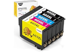 iNKPAD 603XL Multipack Kompatybilne wkłady atramentowe (duża pojemność) do Epson 603/603XL rozgwiazda, XP-2100 XP-2105 XP-3100 XP-3105 XP-4100 XP-4105 WF-2810 WF-2870