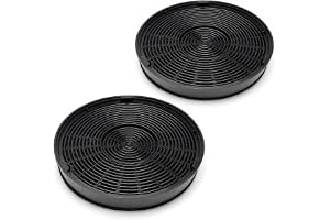2 par aktivt kolfilter - kompatibelt med Franke 112.0016.755/1120016755/112.0157.240/1120157240/112.0169.114/1120169114/60930
