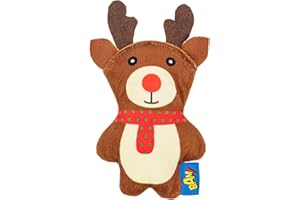 WUNDAPETS BAM! Christmas Catnip Filled Play Toys Cat Kitten North American Pure Catnip Toys (Catnip Ronny Reindeer)