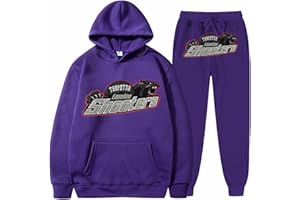 DUOROUPUTAO- Hombre Chándales Trapstar London Traje De Pareja Unisex Dos Piezas, Ropa Deportiva Otoño E Invierno, Sudadera Para Correr 2 Piezas con Capucha y Pantalones Invierno Shooters