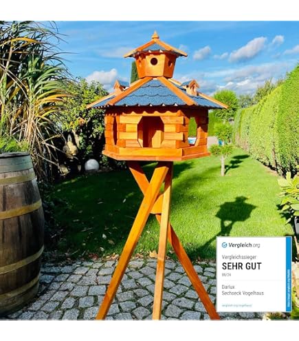 Vogelhaus Doppelstöckig,wahlweise Mit Ständer Und Produktbild-Vorschau 11