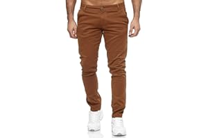 Elara Pantalon Chino Homme Régulier Slim Fit Chunkyrayan