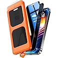 TOCOL 2 Pack for iPhone 16 Privacy Screen Protector 6.1-Inch [True 25°Anti Spy], [Instant Installation] 14FT Military Grade Shatterproof, 9H+ Hardness Tempered Glass HD Full Coverage Protection