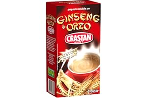 Crastan Ginseng & Orzo Solubile - Confezione da 5 x 20 gr (100 g)