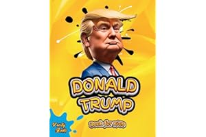 Donald Trump Book for Kids: The biography of Donald J. Trump, colored pages for Children (6-12)