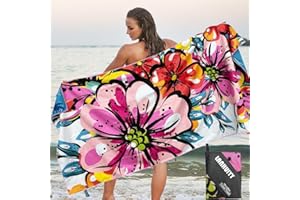 LANHUIYY (180 x 81 cm, grande telo da spiaggia, per sport, viaggi, yoga, campeggio, spiaggia, palestra, in microfibra (K-02, 81 x 180 cm)