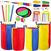 JelyArt Outdoor Spiele Kindergeburtstag Partyspiele f&uuml;r Erwachsene Klettballspiel Klettball,Sackh&uuml;pfen Sackh&uuml;pfen Sackh&uuml;pfen,