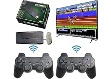 Sausiry Video Game Console, Built-in 10000+ Games, Retro handheld Game Console, 4K High Definition HDMI Output for TV with Du