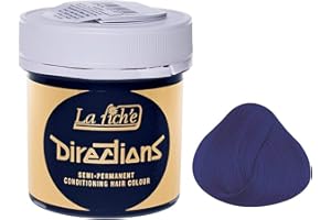 La Riche Directions - Color de Cabello Semi-permanente, matiz Midnight Blue, 89 ml