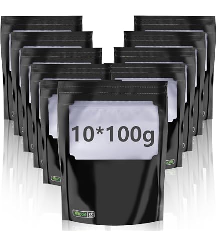 Lot De 10 Sacs Terploc 7 G - Hermétiques, Anti-odeur, Anti-UV, Protection Humidité