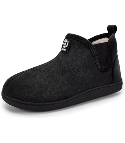 LONG-X Pantofole Riscaldate Elettriche USB - Taglia 34-36, Nero, Scalda Piedi Ricaricabile Per Inverno